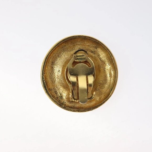 CHANEL Earring metal Gold CC Auth bs25494 - Picture 7 of 10